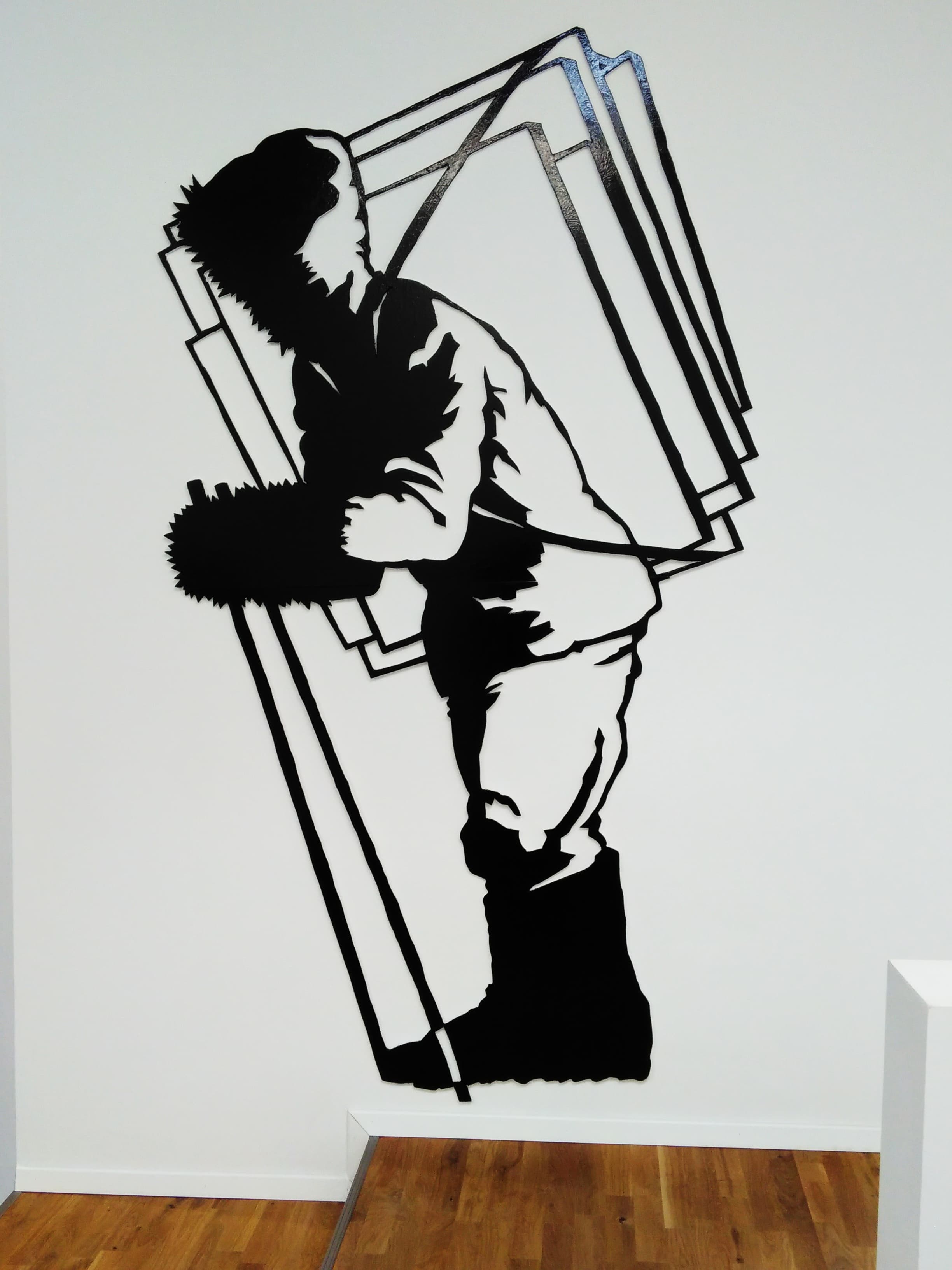 Bildertrager-Lack auf Holz-ca.257x147cm,2018