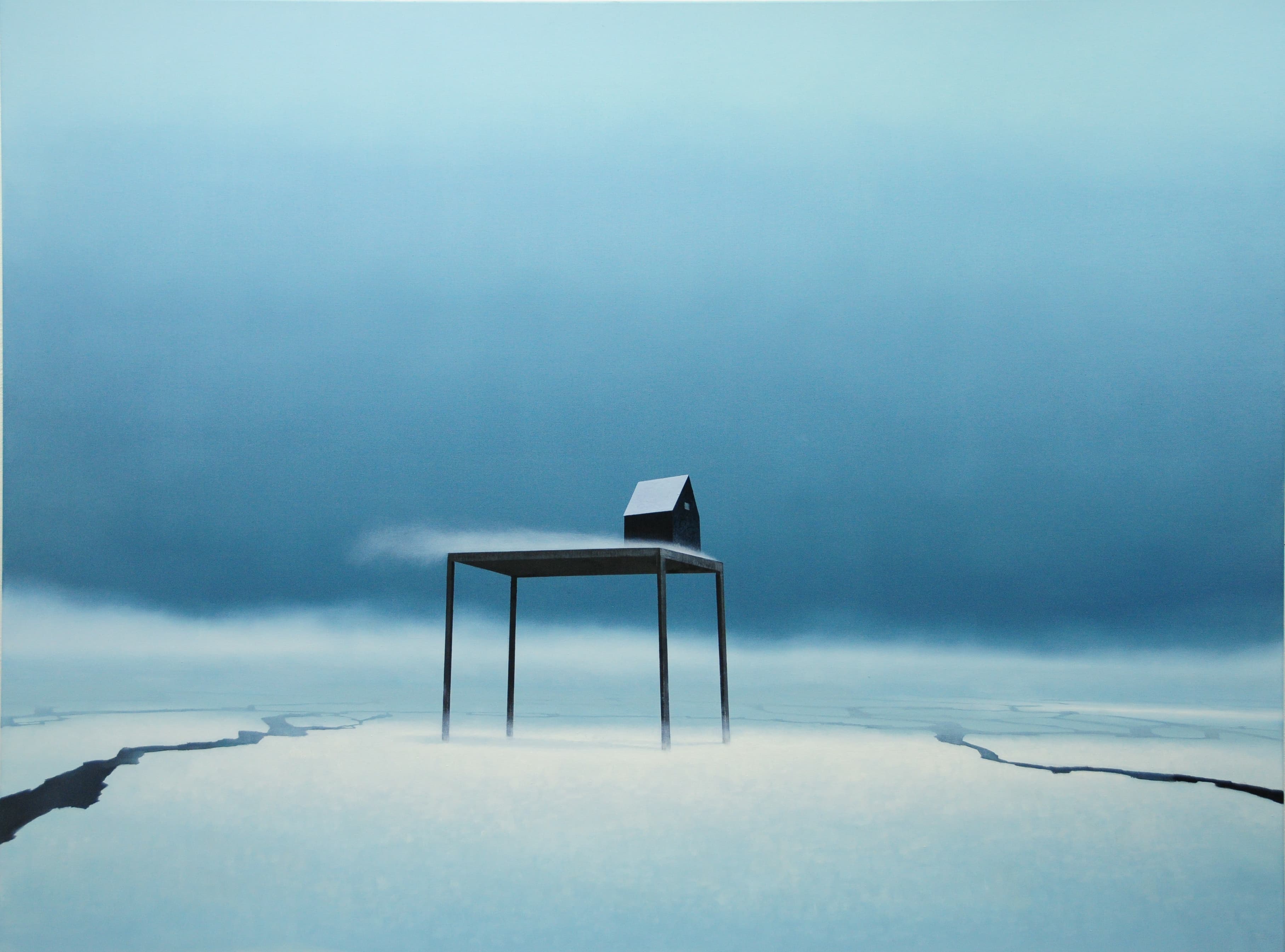 Blackbox,140x200cm,Ol auf lw,2014