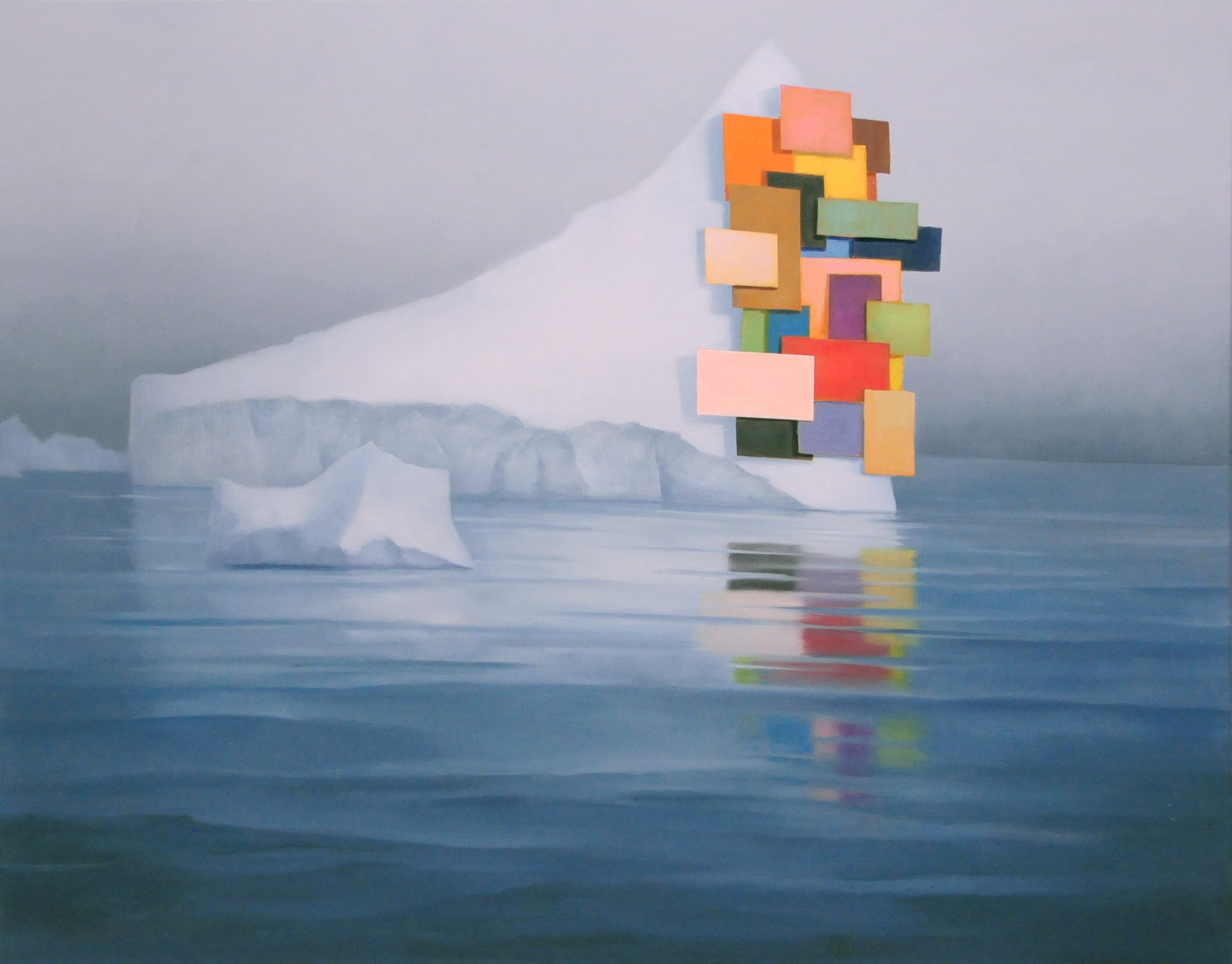 Flaggschiff,70x100cm,Ol auf Lw,2025