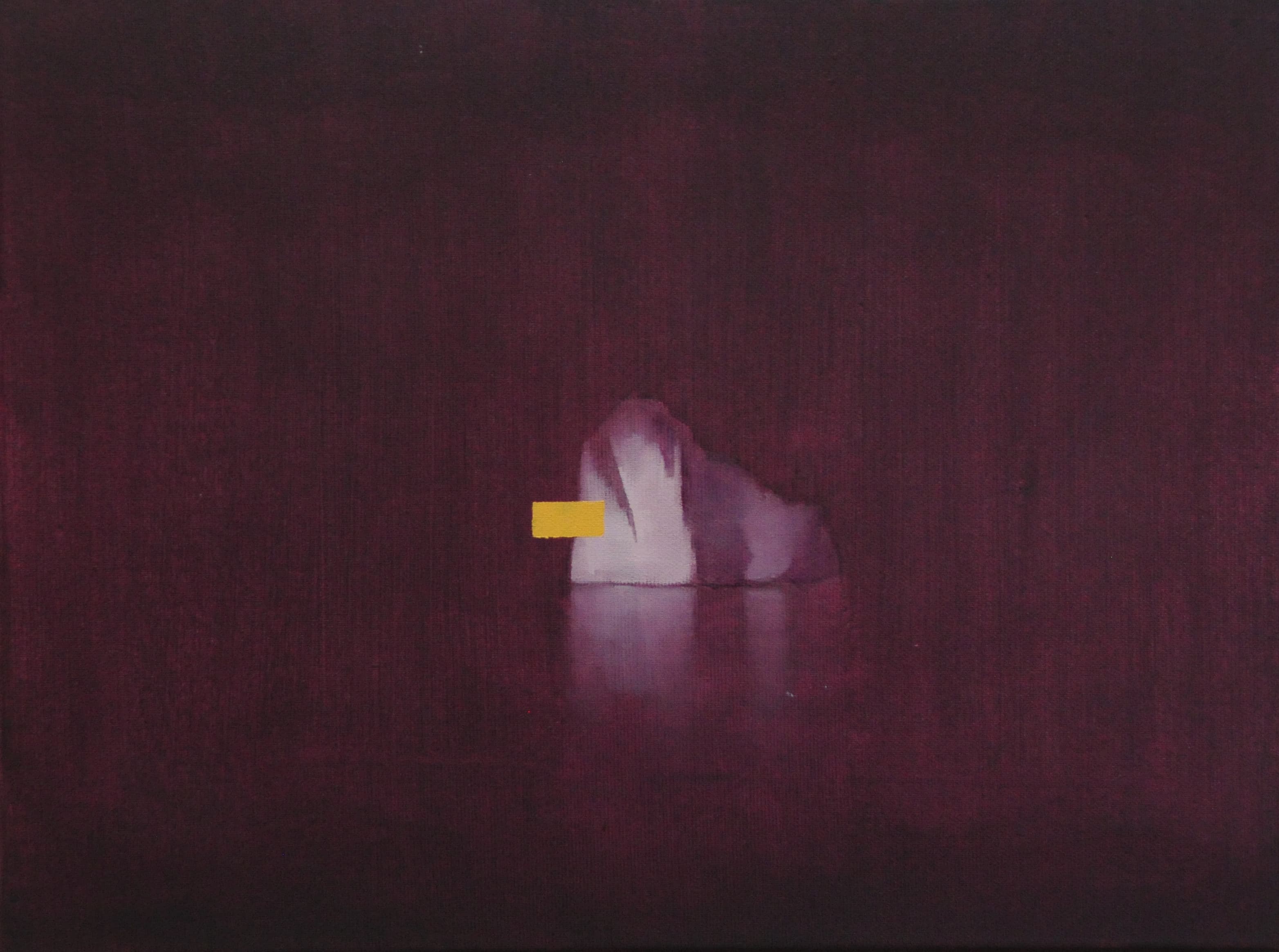 Floating Canvas 7,30x40cm,Ol auf Lw,2025