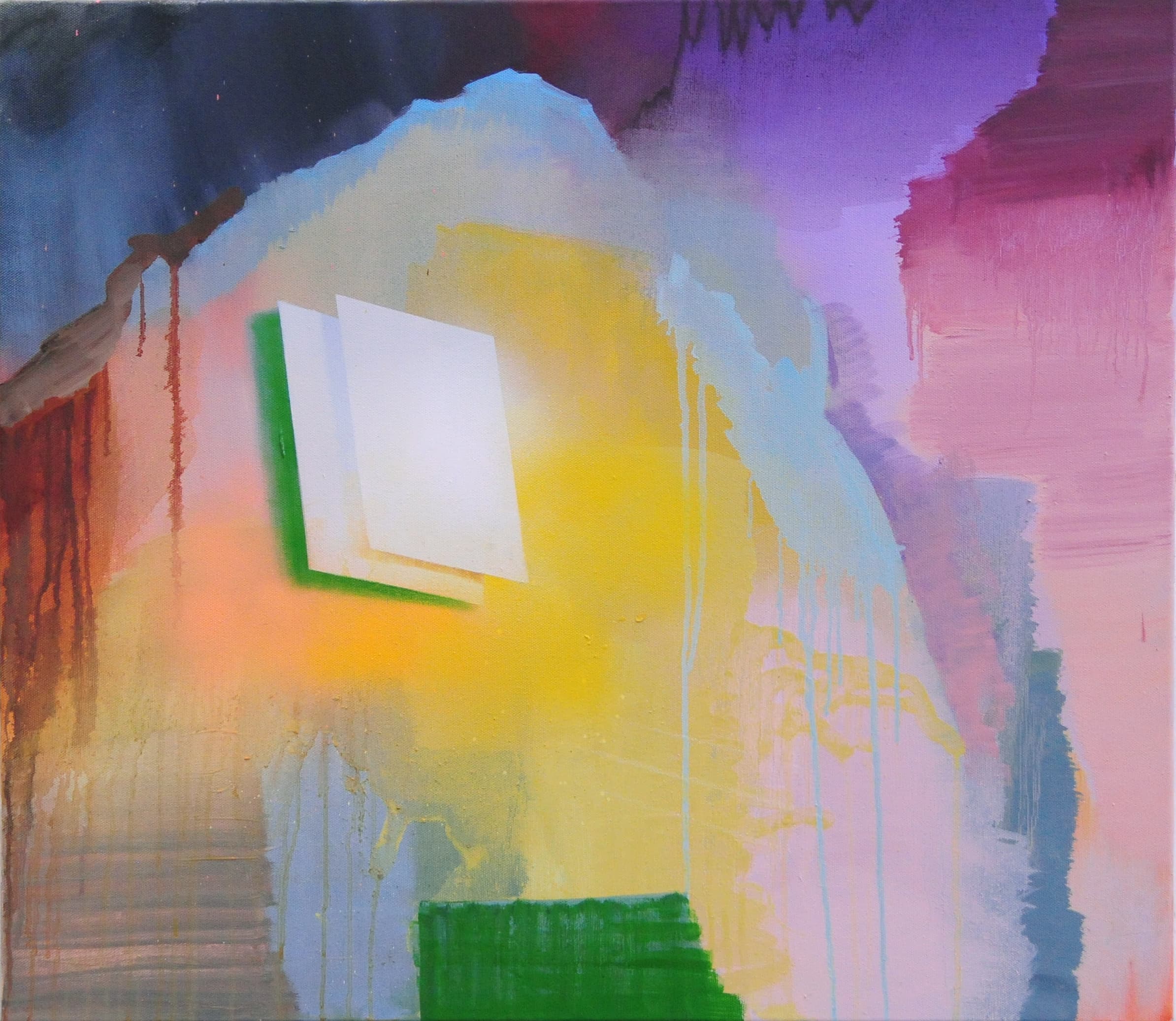 Geheimer Altar,70x80cm,Ol auf Lw,2025