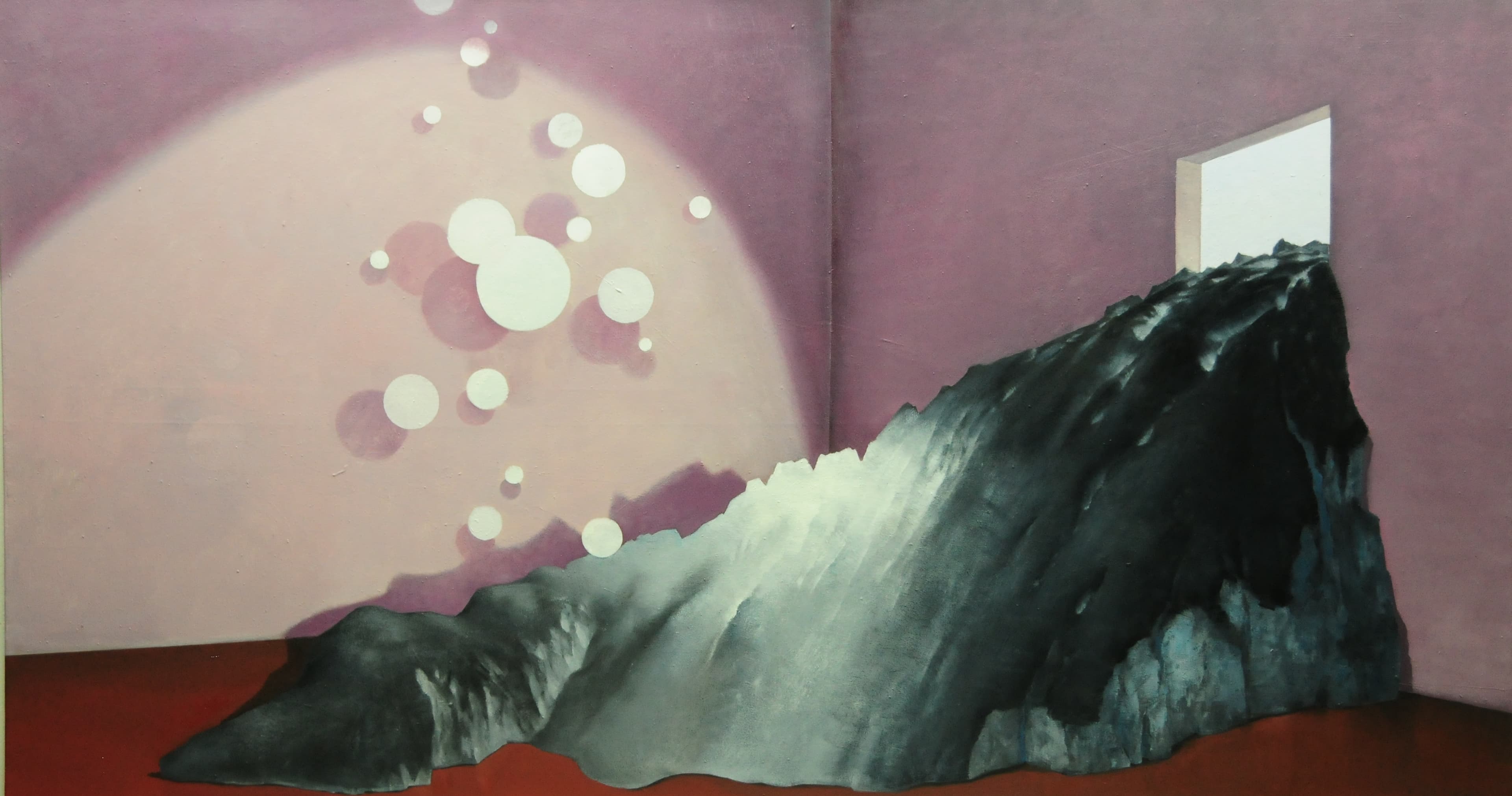 Gerhard-Rießbeck_Toteis_110x180cm_Ol auf Lw_2021