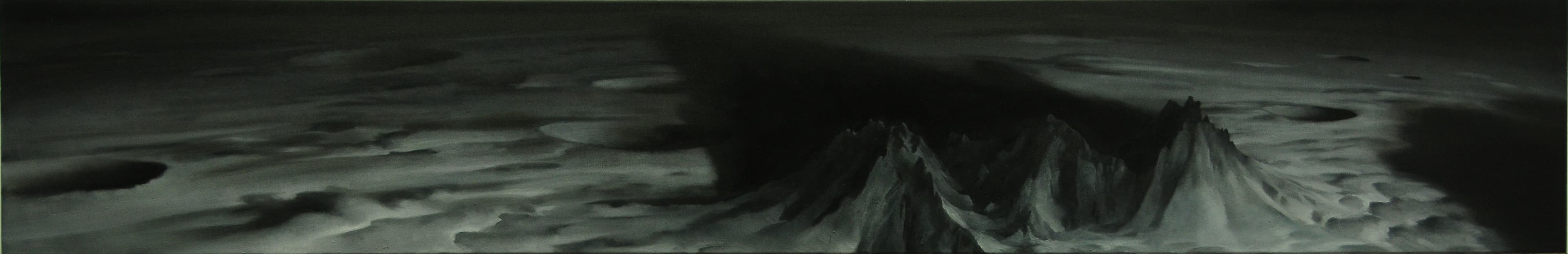 Landschaft_30x180cm_2019_Ol auf Lw