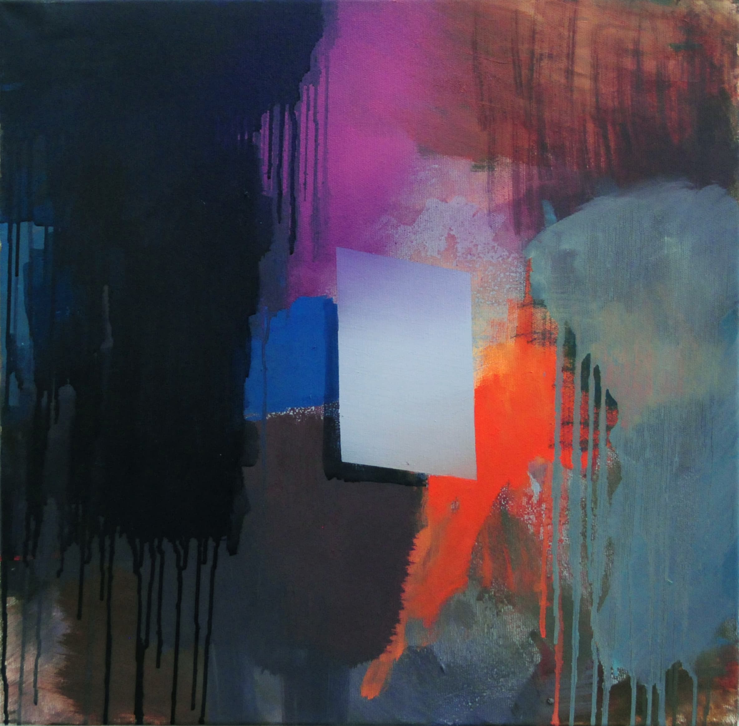 Mein geheimes Museum I,50x50cm,Ol auf Lw,2025