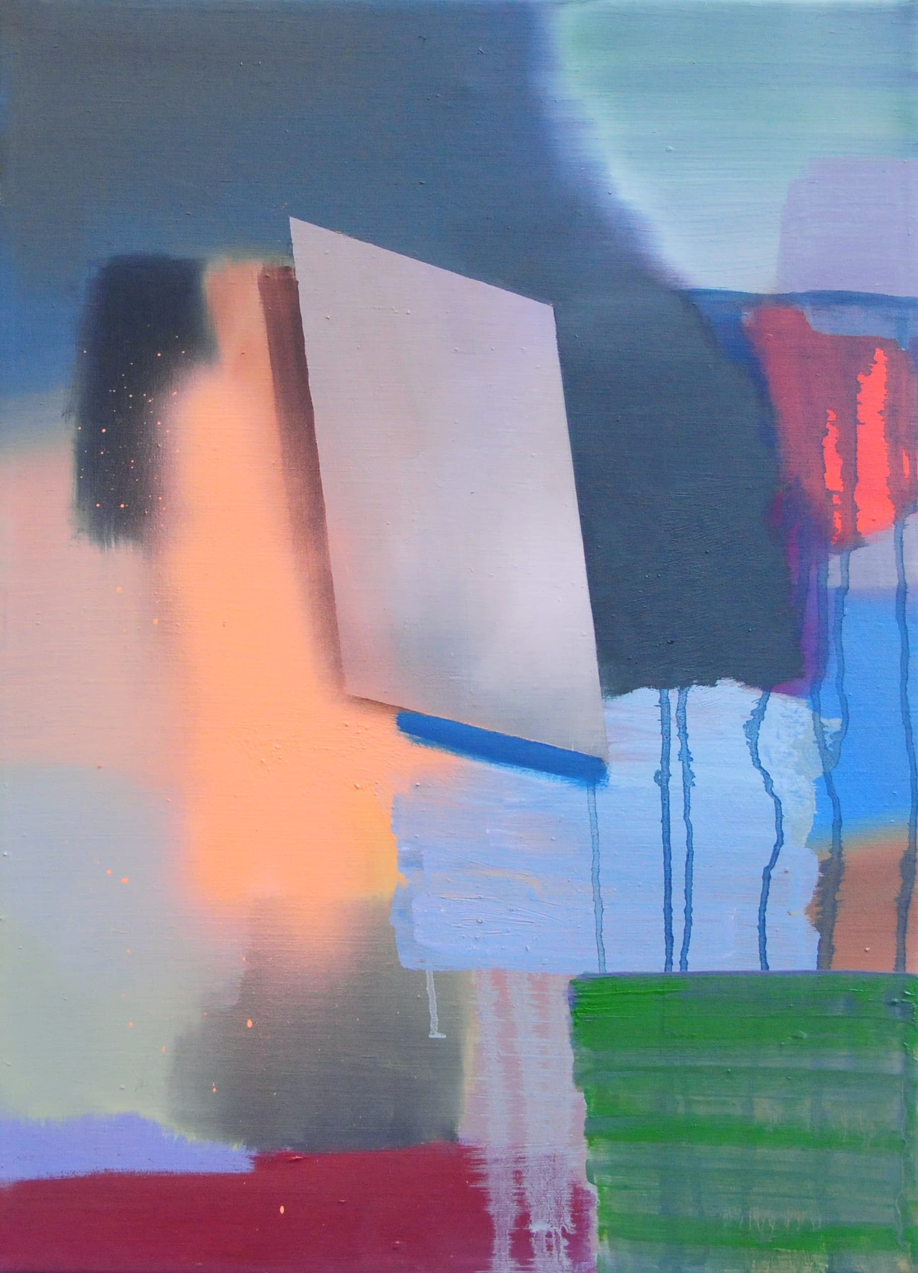 Mein geheimes Museum III,63x46cm,Ol auf Lw,2025