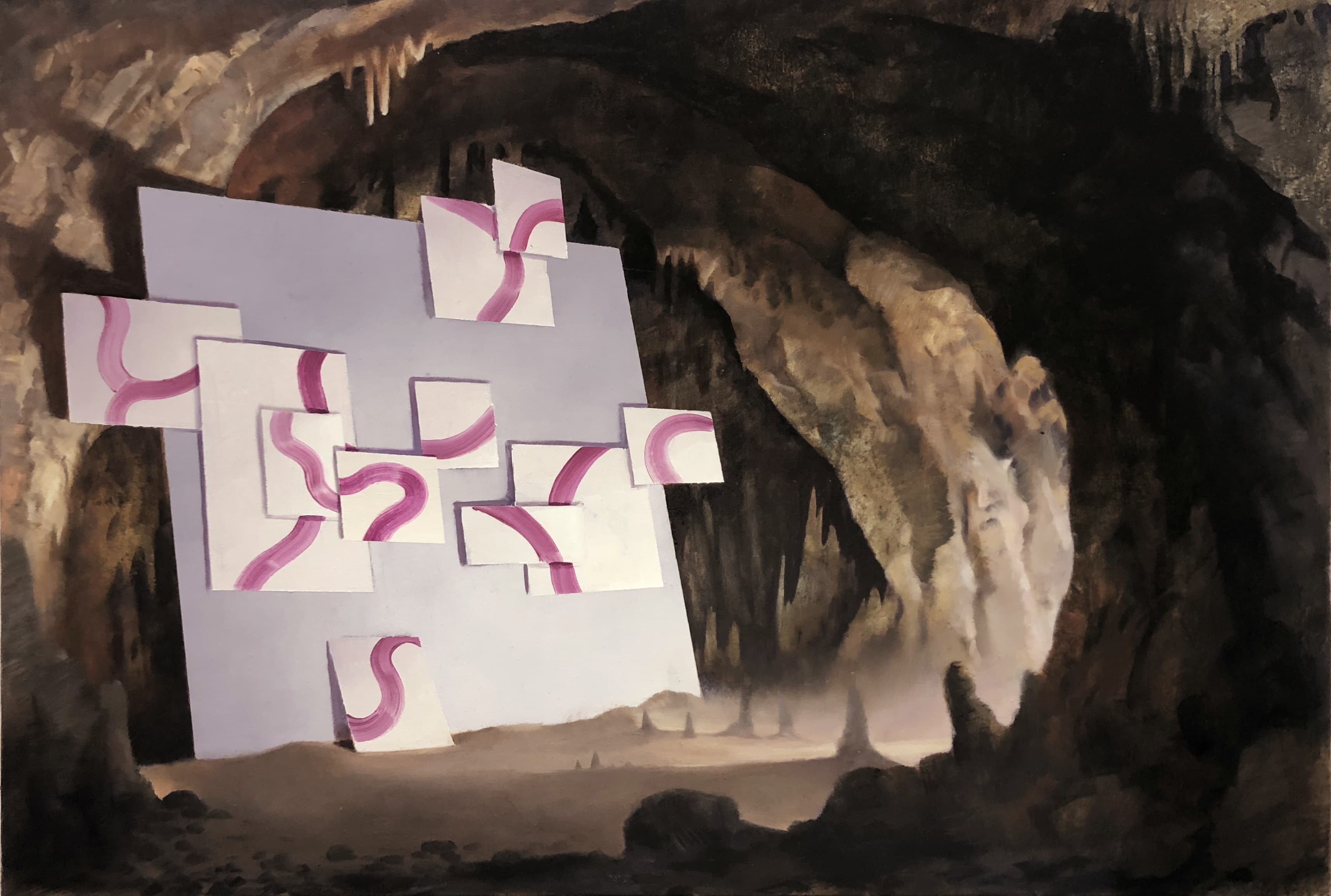 Plan,70x100cm,Ol auf LW,2024