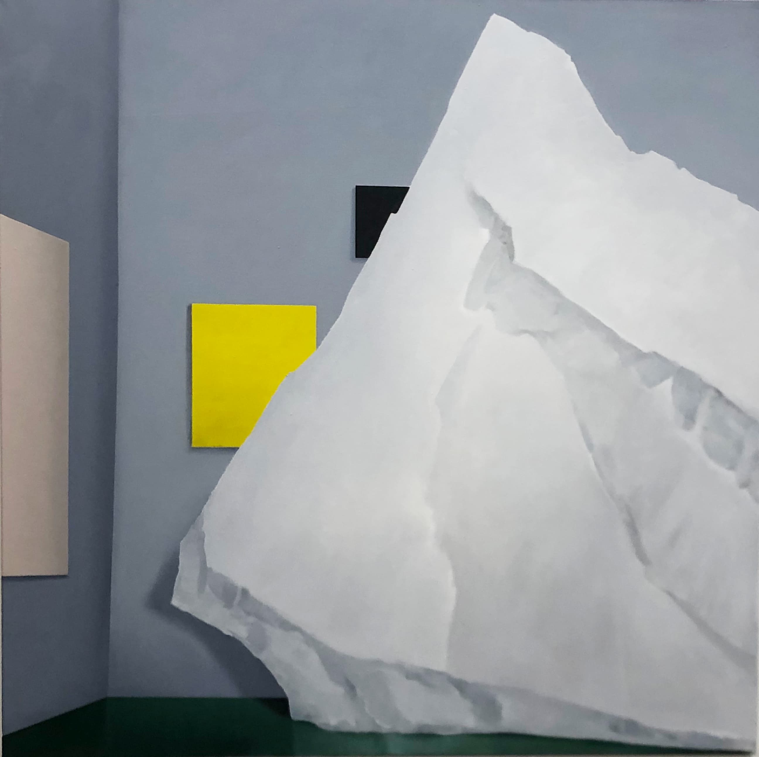 Privatsammlung II,130x130cm, Ol auf Lw,2024