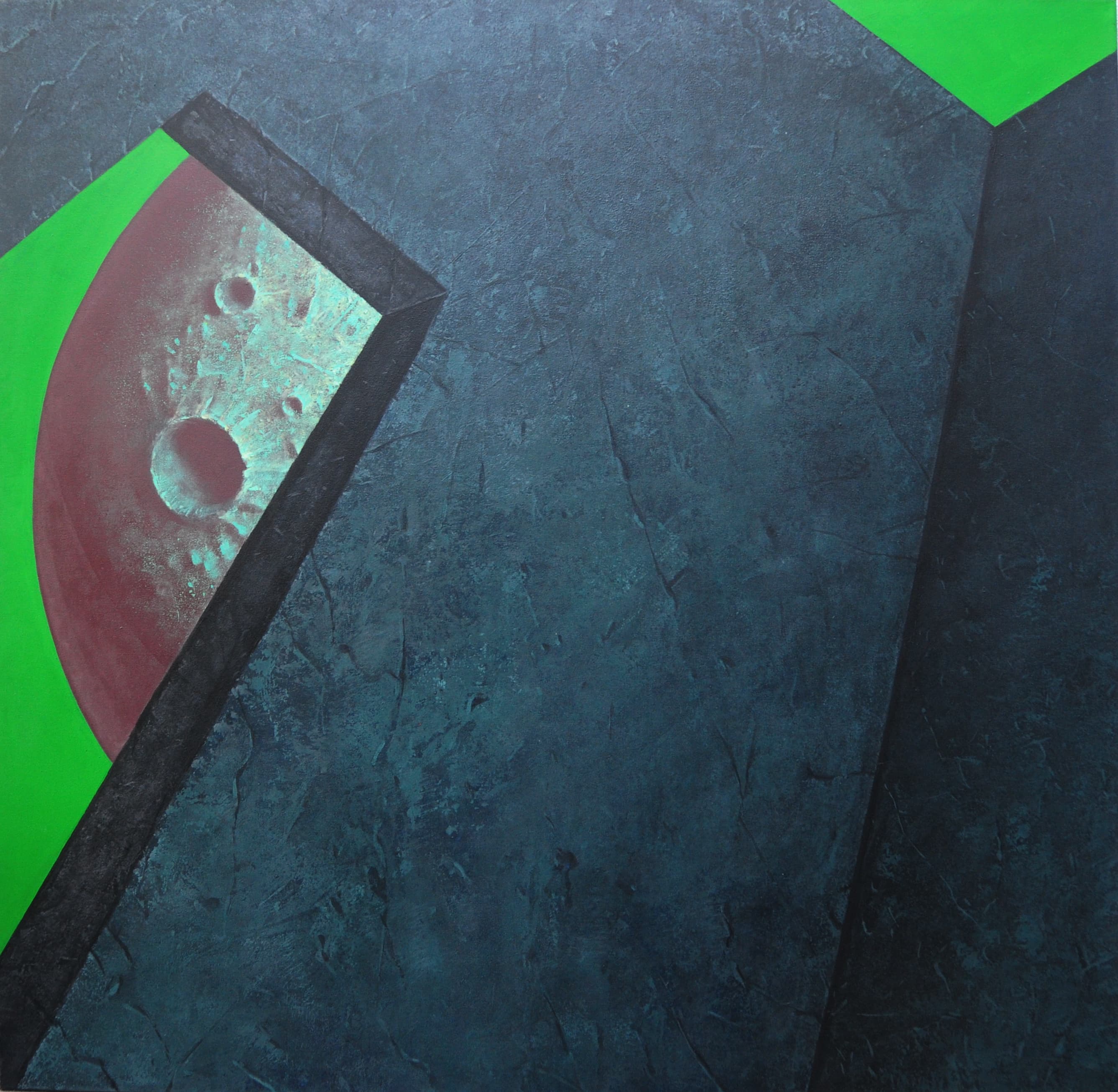 Vollmond,160x160cm,Acryl auf Lw,1995